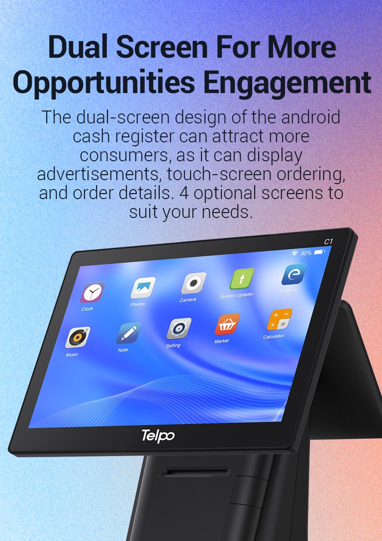 android 10 touch screen pos machine